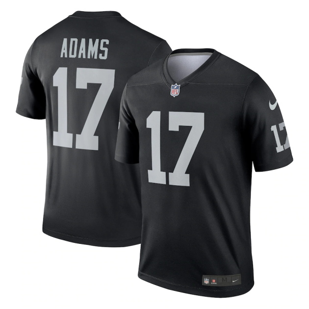 mens nike davante adams black las vegas raiders legend jersey